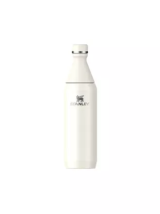 STANLEY | Bouteille isotherme - Bouteille thermos ALL DAY SLIM BOTTLE 0,6l Black | creme